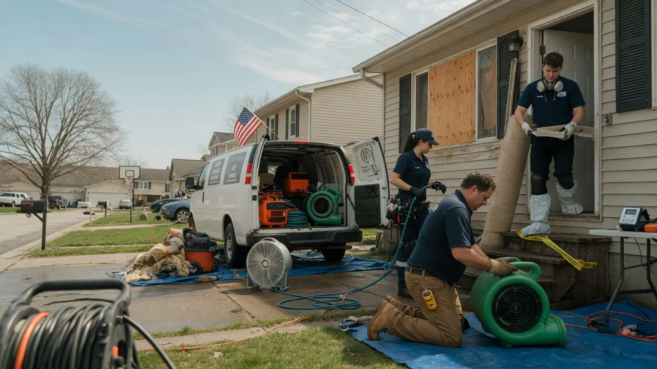 Water Damage Restoration in Topinabee, MI near me